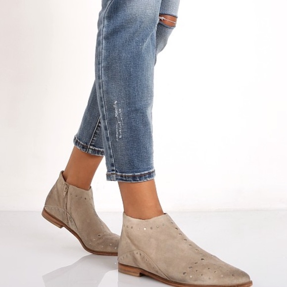Free People Shoes - Free People Aquarian suede distressed ankle boots